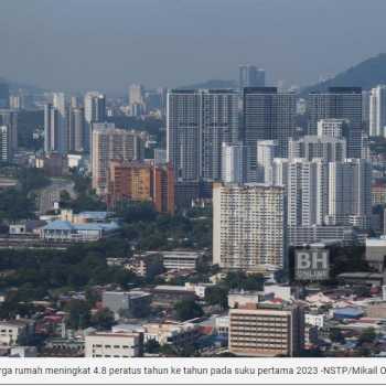 Harga rumah di Malaysia 'amat tak mampu milik'