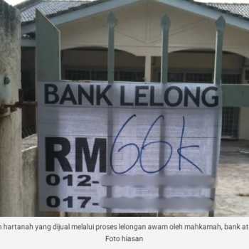 : Pembelian hartanah lelong, peluang atau perangkap?