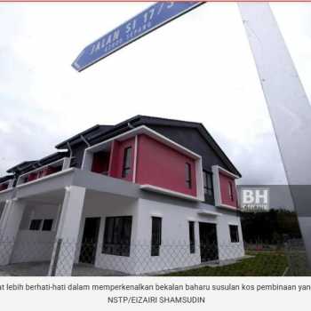 Aktiviti jual beli hartanah berkurangan pada awal tahun, harga rumah stabil