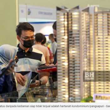 Rumah RM500,000 ke RM1 juta paling banyak tak terjual