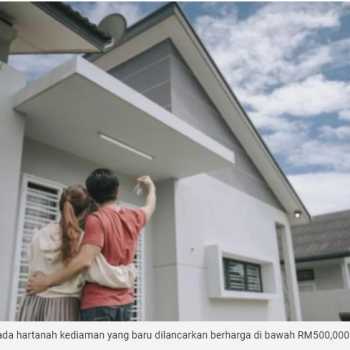 Rumah harga lebih RM500,000 kurang dapat sambutan