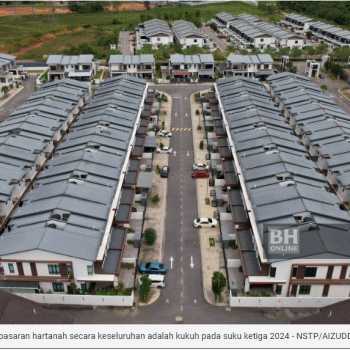 Rumah RM300,000 hingga RM500,000 paling banyak tak terjual