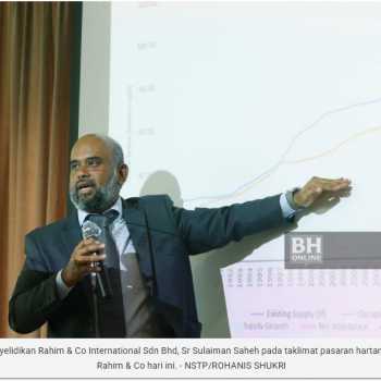 Harga bukan faktor mutlak hartanah tidak terjual - Rahim & Co