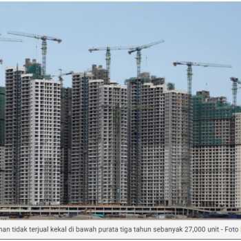 Jumlah rumah siap tidak terjual masih terkawal, KL penyumbang tertinggi