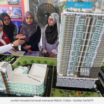 Nilai urus niaga hartanah catat rekod tertinggi di alaf baharu