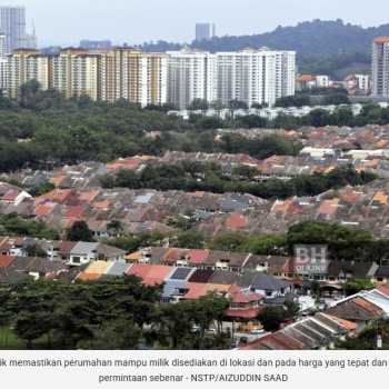 Sistem data lebih tepat, komprehensif kurangkan bilangan rumah tidak terjual