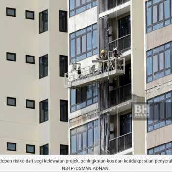 Konflik di Asia Barat cetus risiko beli rumah dalam pembinaan