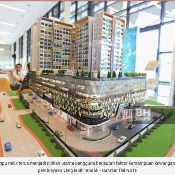 Rumah harga bawah RM300,000 terus jadi pilihan majoriti pembeli.
